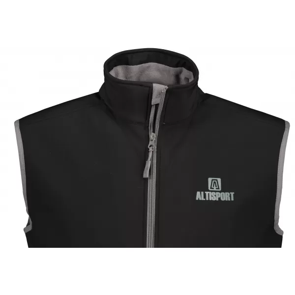  Muški softshell prsluk ALTISPORT ALM006517 CRNO 