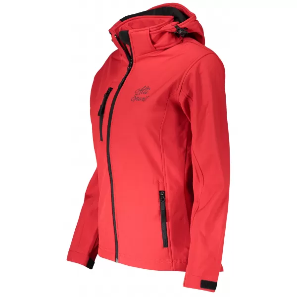  Ženska softshell jakna ALTISPORT ALW056521 CRVENA 