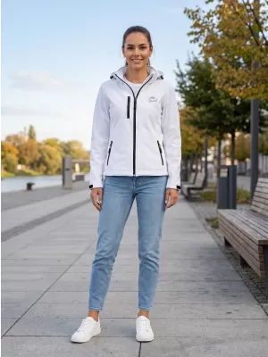 Ženska softshell jakna ALTISPORT ALW056521 BIJELA