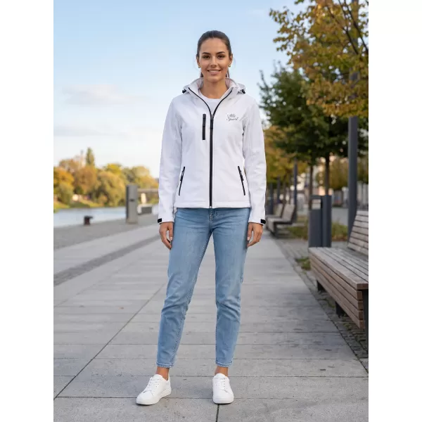  Ženska softshell jakna ALTISPORT ALW056521 BIJELA 