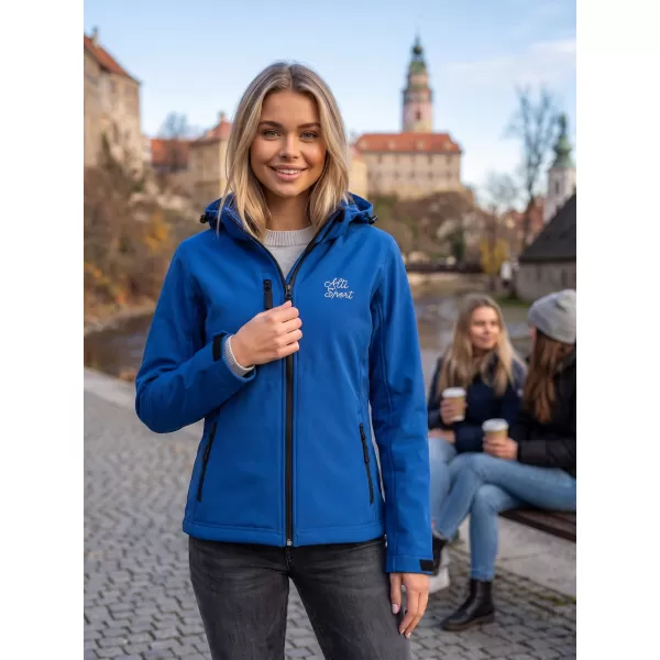  Ženska softshell jakna ALTISPORT ALW056521 KRALJEVSKI PLAVA 
