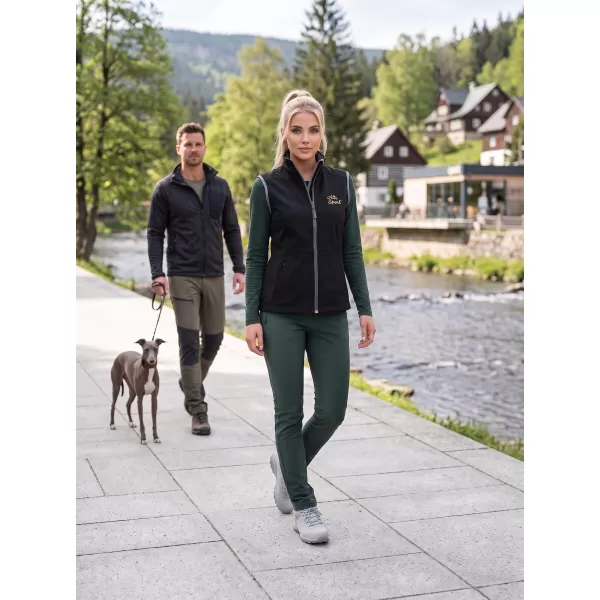  Ženski softshell prsluk ALTISPORT ALW056516 CRNO 
