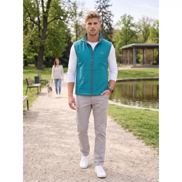  Muški softshell prsluk ALTISPORT ALM006517 TAMNO TIRKIZNA 
