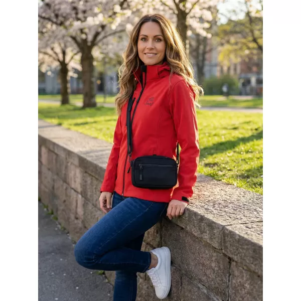  Ženska softshell jakna ALTISPORT ALW056521 CRVENA 