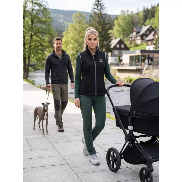  Ženski softshell prsluk ALTISPORT ALW056516 CRNO 