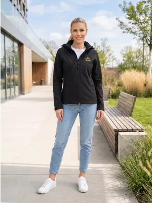 Ženska softshell jakna ALTISPORT ALW056521 CRNO