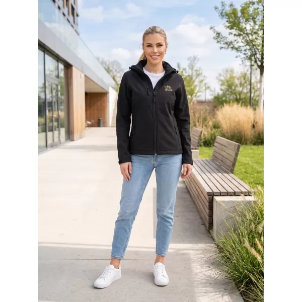  Ženska softshell jakna ALTISPORT ALW056521 CRNO 
