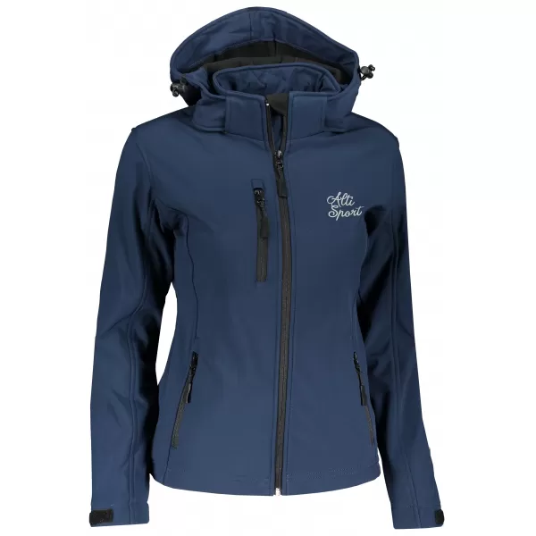  Ženska softshell jakna ALTISPORT ALW056521 MORNARSKO PLAVA 