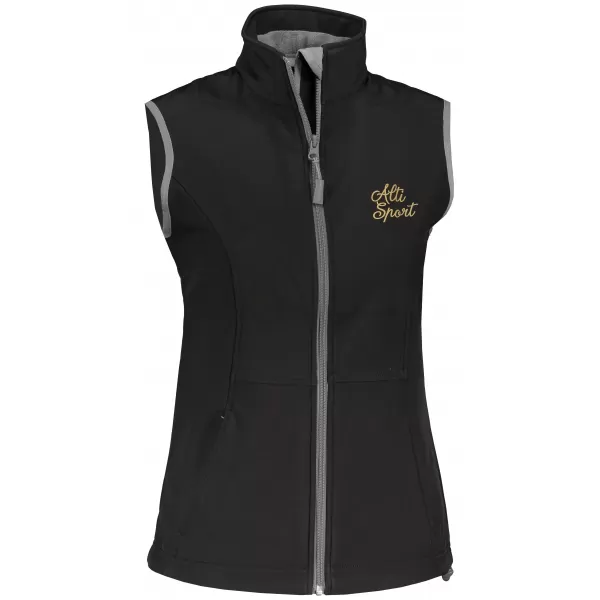  Ženski softshell prsluk ALTISPORT ALW056516 CRNO 
