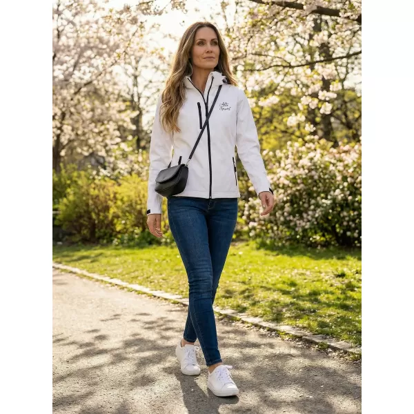 Ženska softshell jakna ALTISPORT ALW056521 BIJELA 