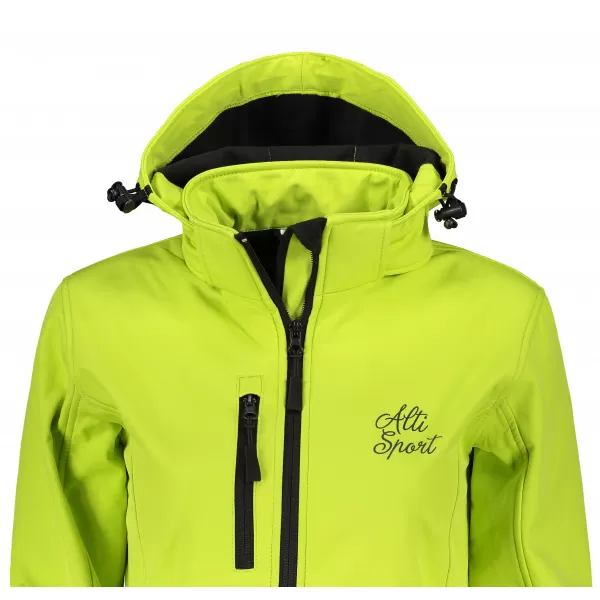  Ženska softshell jakna ALTISPORT ALW056521 VAPNO 