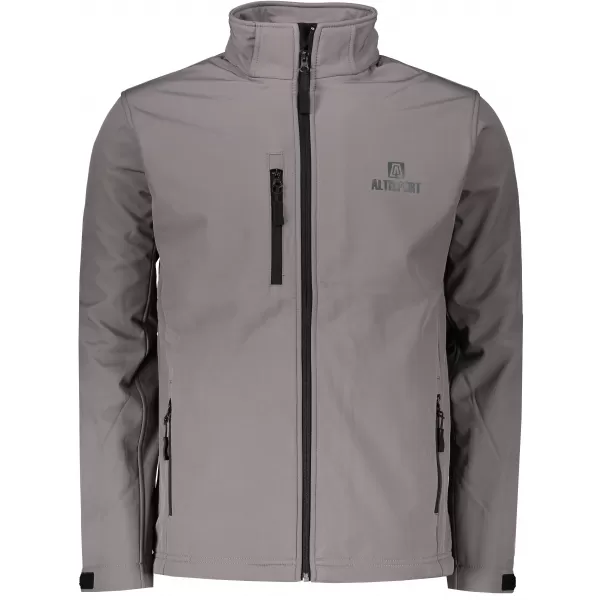  Muška softshell jakna ALTISPORT ALM006522 ČELIČNO SIVA 