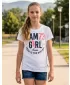 Djevojčica majice s kratkim rukavima SAM 73 KYLIE GT 549 BIJELA