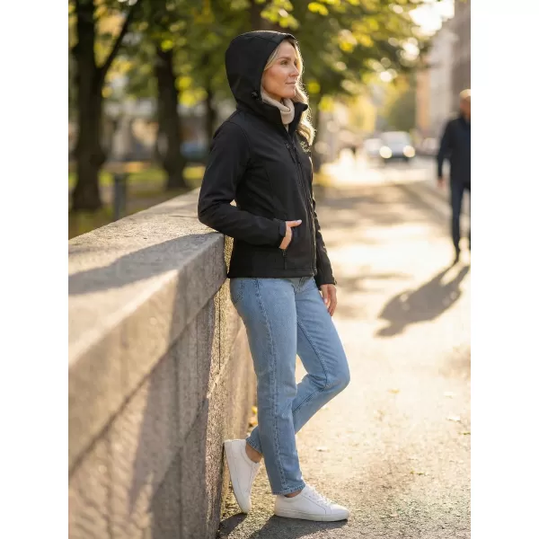  Ženska softshell jakna ALTISPORT ALW056521 CRNO 