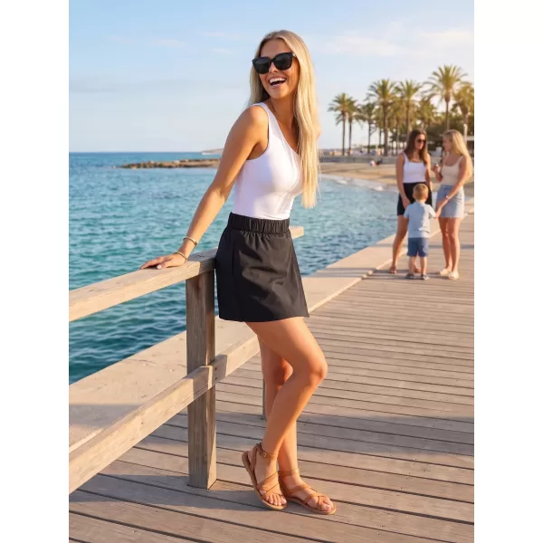  Ženska sportska suknja ALTISPORT OMENA LSKT348 CRNO 