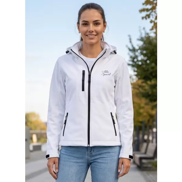  Ženska softshell jakna ALTISPORT ALW056521 BIJELA 