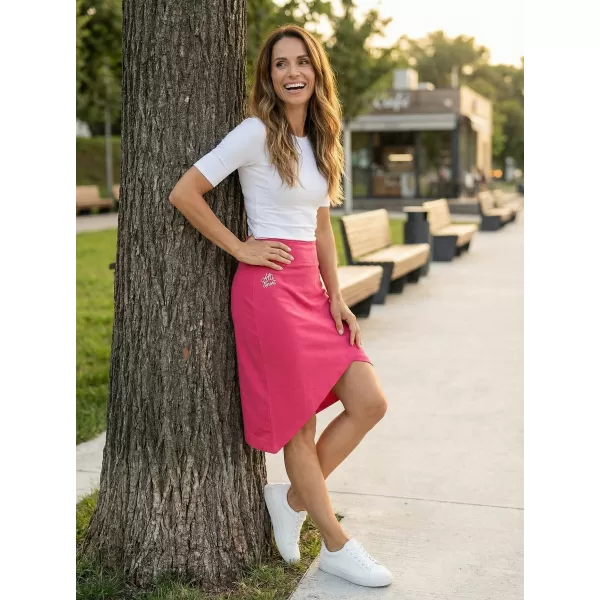  Ženska suknja ALTISPORT LARCA LSKT347 RUŽIČASTA 