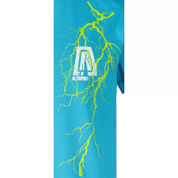  Dječja majica ALTISPORT ALK027138 TIRKIZ 
