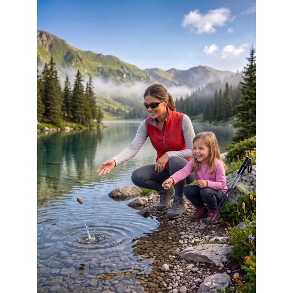  Ženski softshell prsluk ALTISPORT ALW056516 CRVENA 