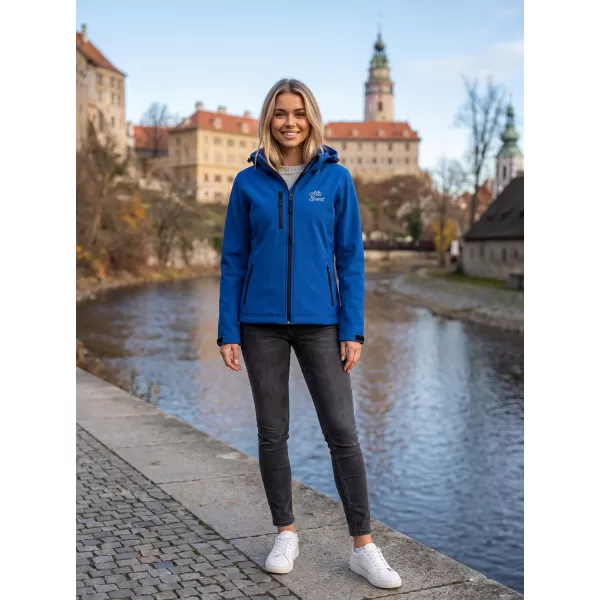  Ženska softshell jakna ALTISPORT ALW056521 KRALJEVSKI PLAVA 