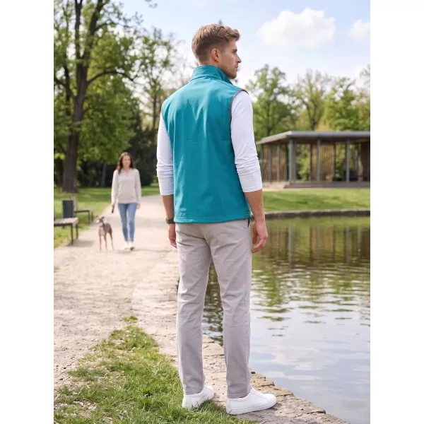  Muški softshell prsluk ALTISPORT ALM006517 TAMNO TIRKIZNA 