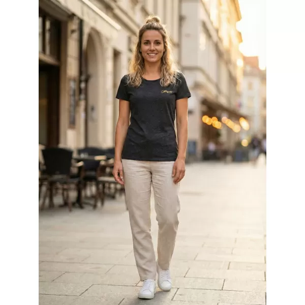  Ženska majica kratkih rukava ALTISPORT RISTA LTST769 CRNO 