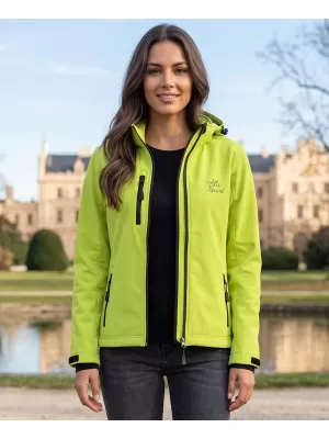 Ženska softshell jakna ALTISPORT ALW056521 VAPNO