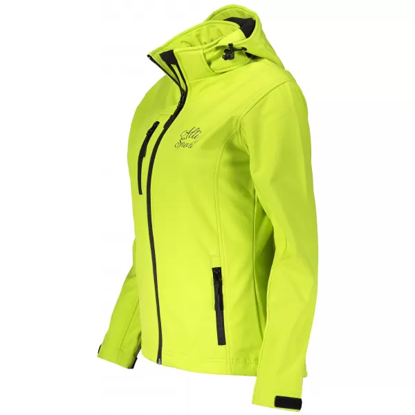  Ženska softshell jakna ALTISPORT ALW056521 VAPNO 
