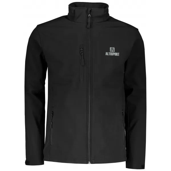  Muška softshell jakna ALTISPORT ALM006522 CRNO 