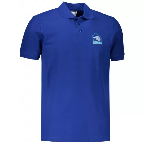  Muška majica s kragnom ALTISPORT ALM071203 KRALJEVSKI PLAVA 