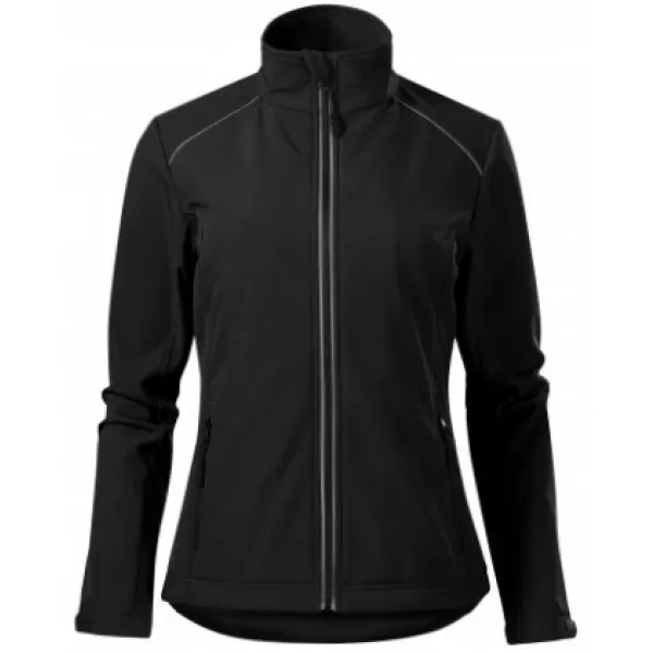  Ženska softshell jakna MALFINI VALLEY 537 CRNA 