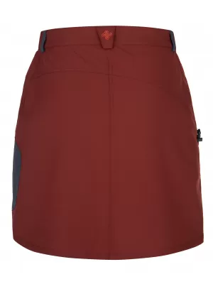 Ženska suknja KILPI ANA-W PL0032KI TAMNOCRVENA