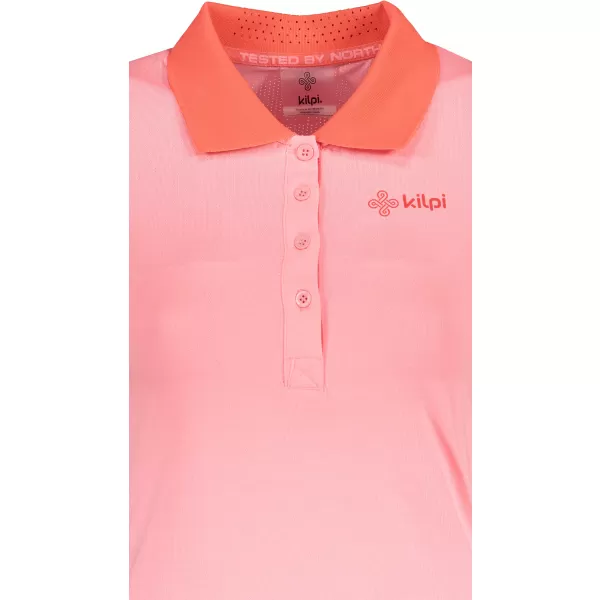  Ženska funkcionalna majica KILPI COLLAR-W PL0113KI SVIJETLORUŽIČASTA 