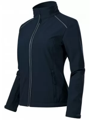 Ženska softshell jakna MALFINI VALLEY 537 TAMNOPLAVA