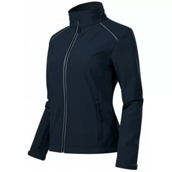  Ženska softshell jakna MALFINI VALLEY 537 TAMNOPLAVA 