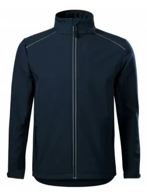 Muška softshell jakna MALFINI VALLEY 536 TAMNOPLAVA