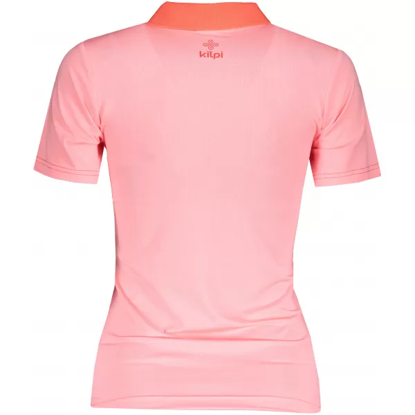  Ženska funkcionalna majica KILPI COLLAR-W PL0113KI SVIJETLORUŽIČASTA 