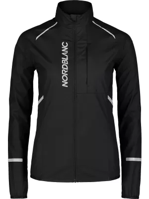 Ženska sportska jakna NORDBLANC BARRIER NBSJL7427 CRNA