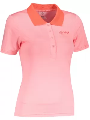 Ženska funkcionalna majica KILPI COLLAR-W PL0113KI SVIJETLORUŽIČASTA