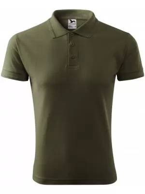 Muška majica s kragnom MALFINI PIQUE POLO 203 VOJNOG