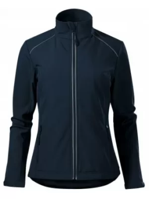 Ženska softshell jakna MALFINI VALLEY 537 TAMNOPLAVA