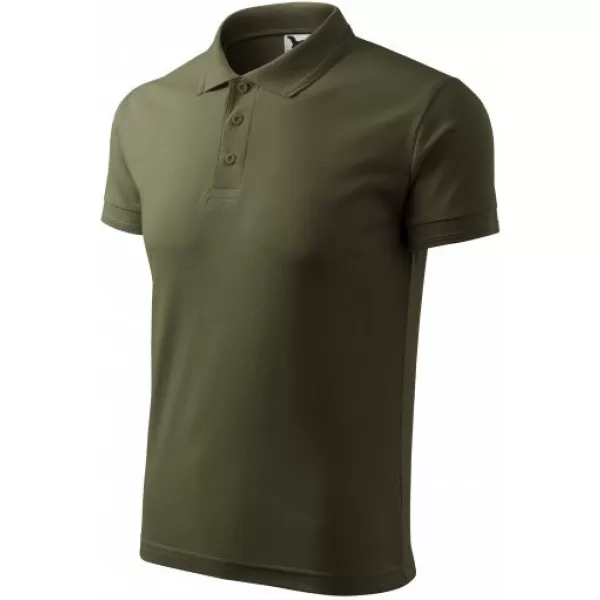  Muška majica s kragnom MALFINI PIQUE POLO 203 VOJNOG 
