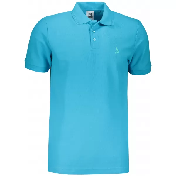  Muška vrhunska majica s kragnom ALTISPORT ALM002203 TIRKIZ 