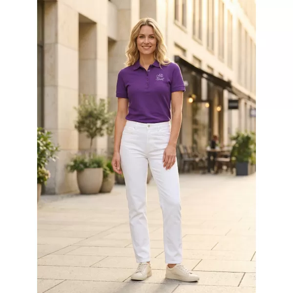  Ženska majica s kragnom ALTISPORT ALW056210 LJUBIČASTA 