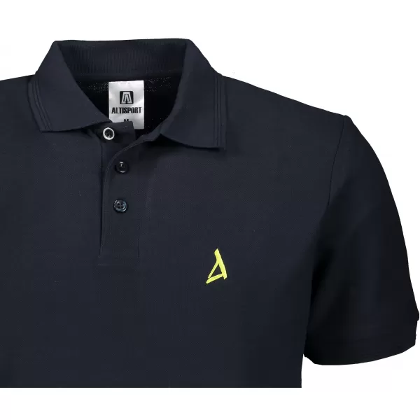  Muška vrhunska majica s kragnom ALTISPORT ALM002203 MORNARSKO PLAVA 