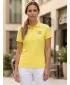 Ženska majica s kragnom ALTISPORT ALW056210 LIMUN
