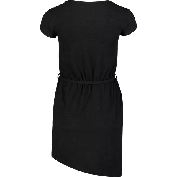  Haljina NORDBLANC RIBBON NBSLD7409 CRNI ISTAKNUTI DIJELOVI 