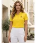 Ženska majica s kragnom ALTISPORT ALW056210 ŽUTA BOJA