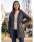 Ženski softshell kaput ALTISPORT DERAURA LCTU166 TAMNO SIVA