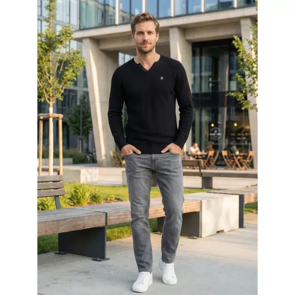  Muški pulover ALTISPORT SWEK MPLU108 CRNO 